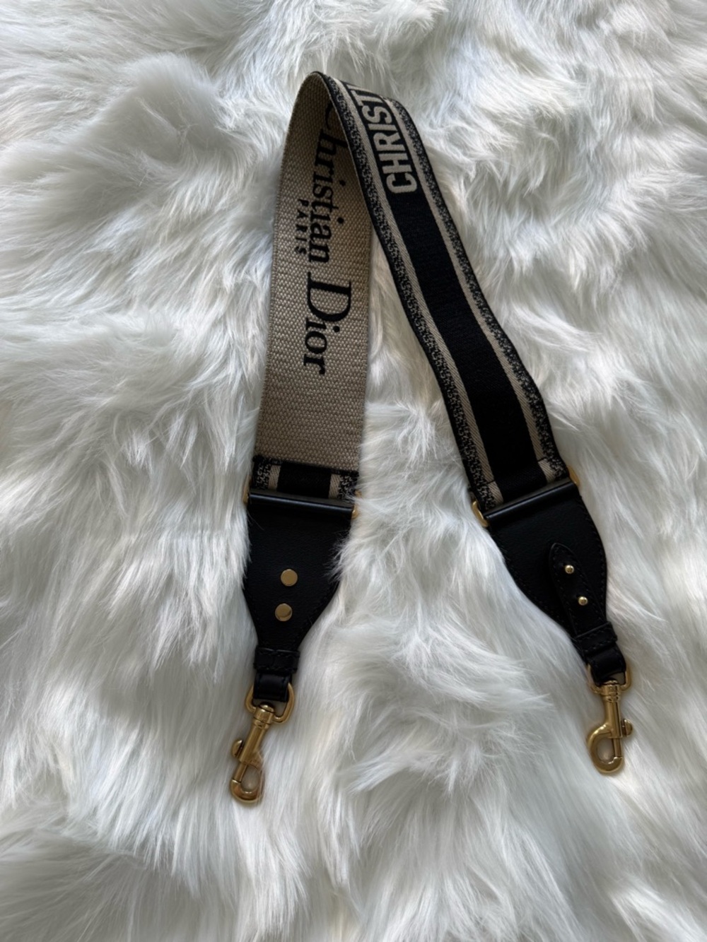 AUTHENTIC Christian Dior: Oblique Shoulder Strap